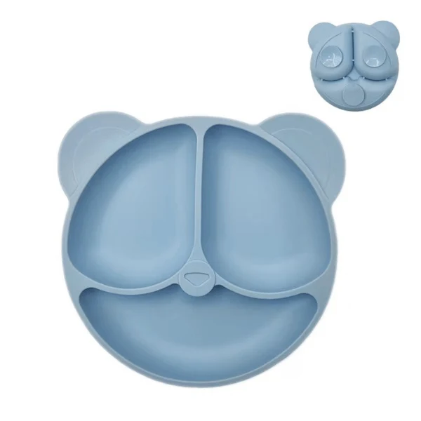 Gamelles chaton 3 en 1 - SiliCroc™ : croquettes pâtée et eau