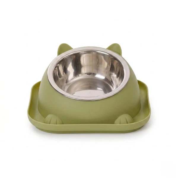 Gamelle chaton - Bowl Design™ : bol inox croquettes