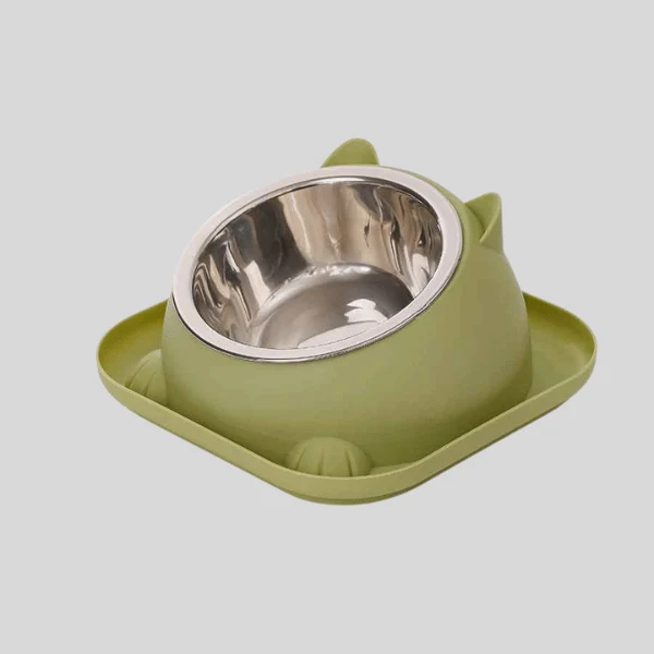 Gamelle chaton - Bowl Design™ : bol inox croquettes