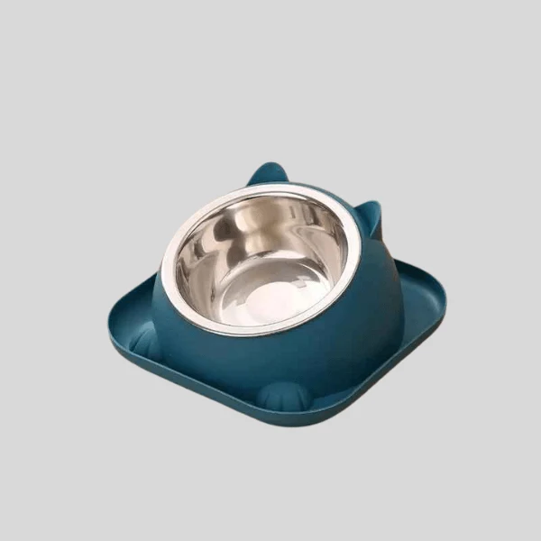 Gamelle chaton - Bowl Design™ : bol inox croquettes