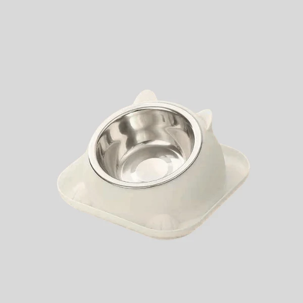 Gamelle chaton - Bowl Design™ : bol inox croquettes
