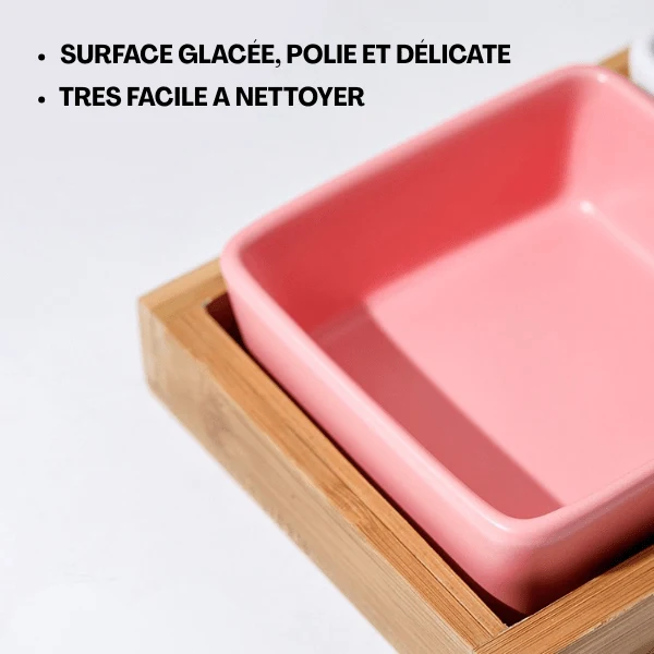 Gamelles chaton - Croc&Roll™ : céramique 1 à 6 bols