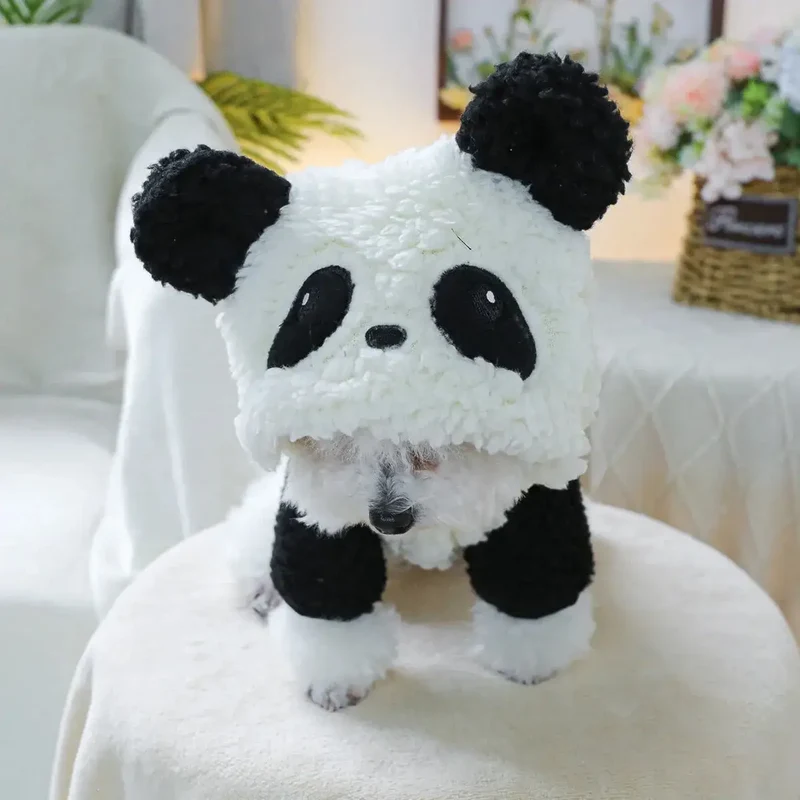 Déguisement panda pour petit chien