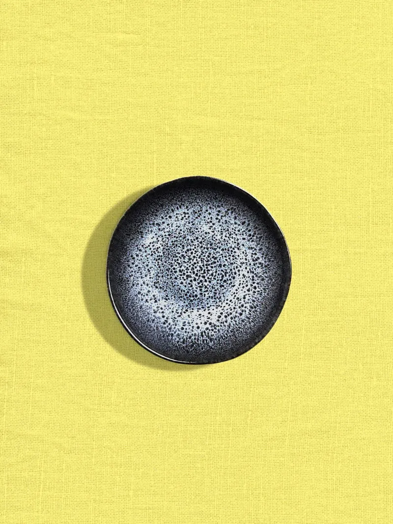 Mini assiette | Noir écume