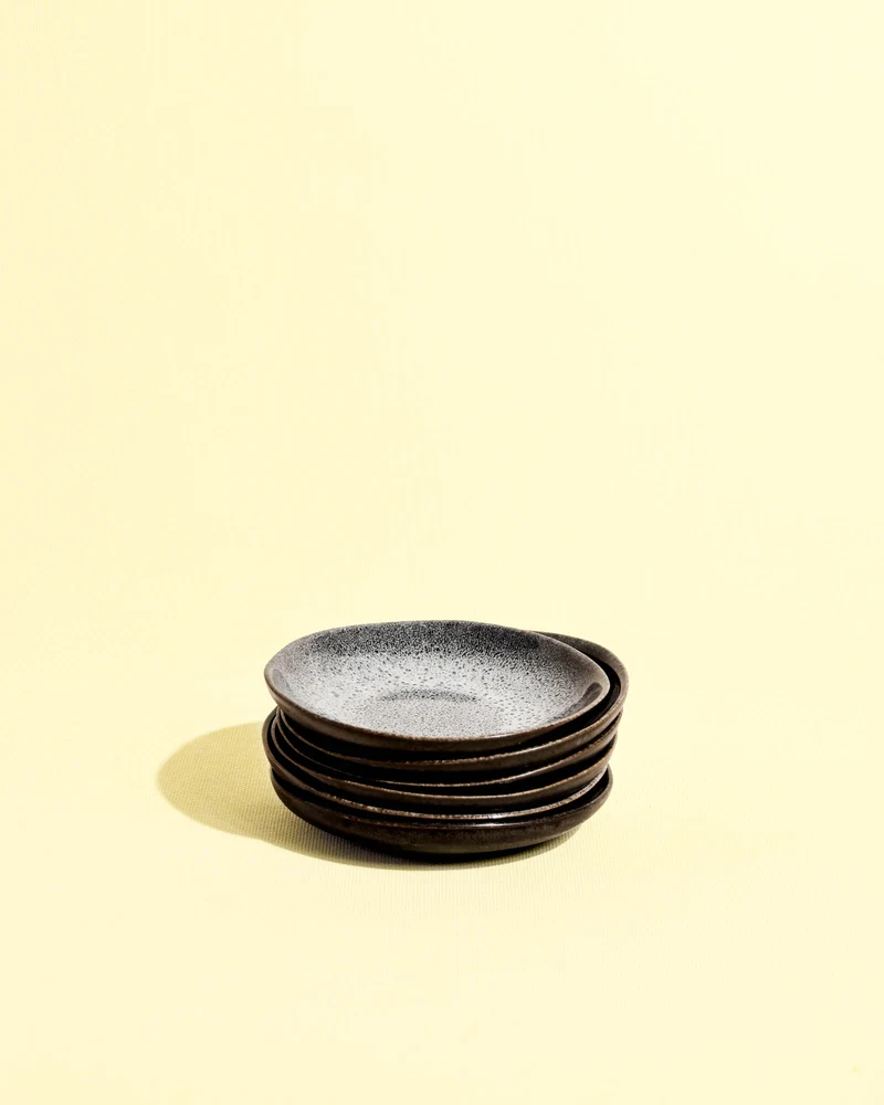 Mini assiette | Noir écume