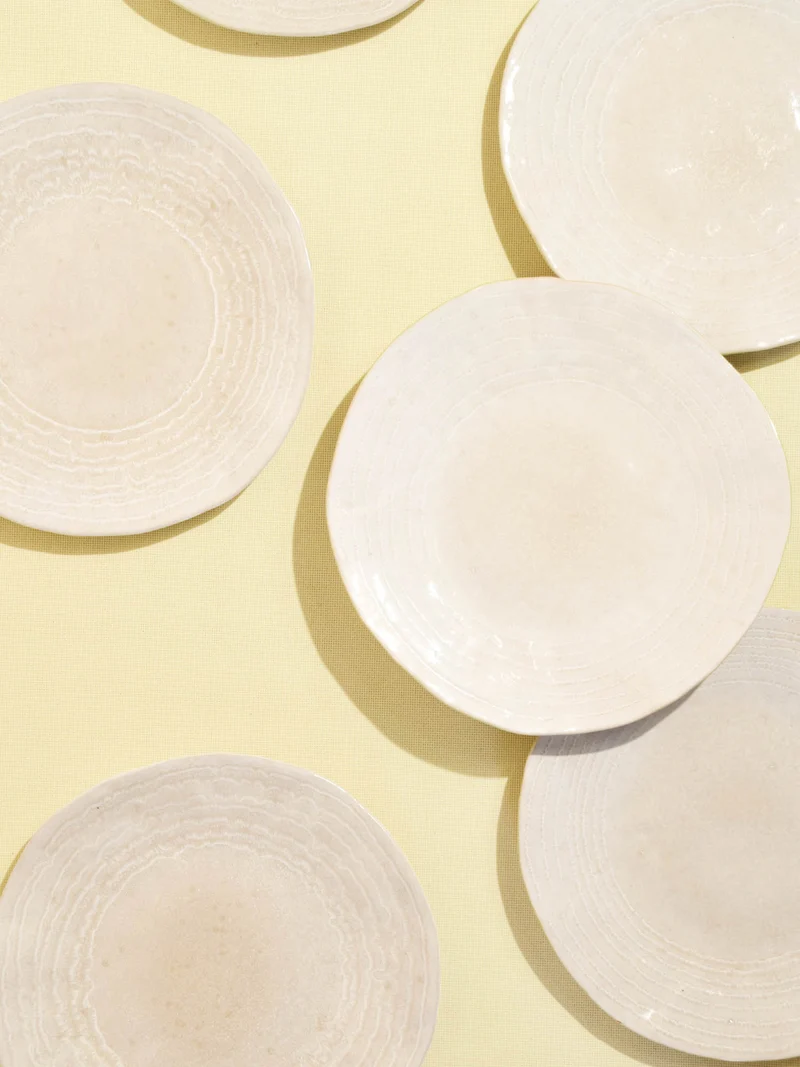 Grande assiette Onda | Beige sable