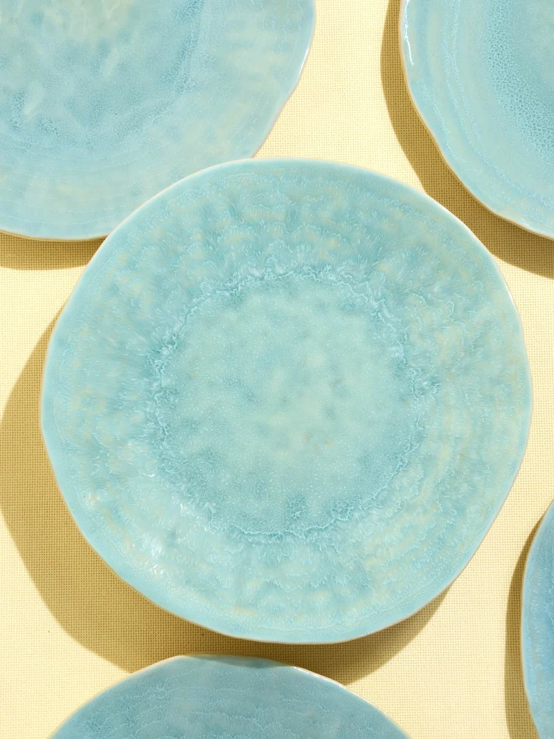 Grande assiette Onda | Vert d’eau