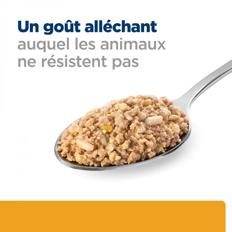 Hill's Prescription Diet c/d Urinary Multicare en boîtes au poulet – pâtée chien