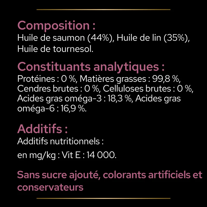 Pro Plan® Skin & Coat+ en huile chien