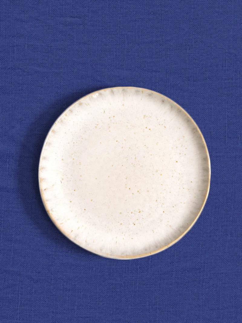 Petite assiette | Blanc audacieux