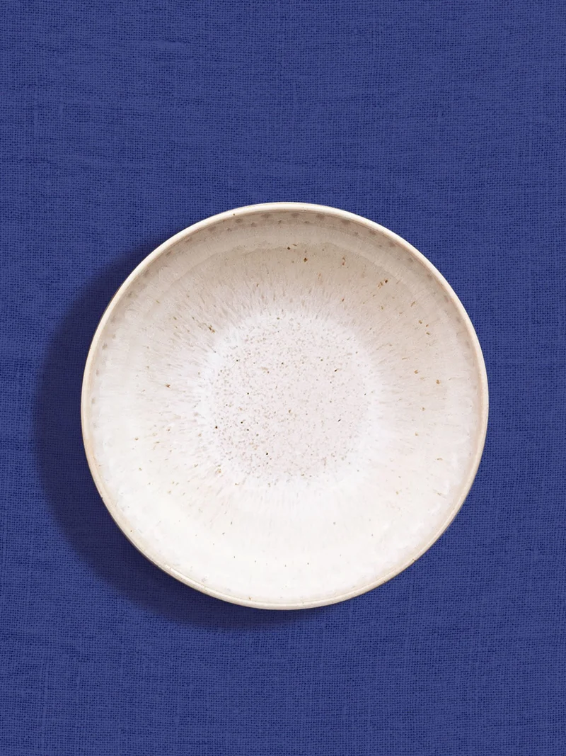 Assiette creuse | Blanc audacieux
