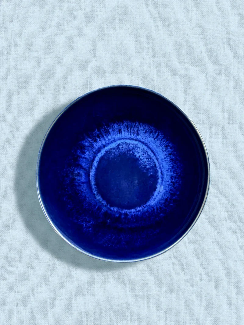 Assiette creuse | Bleu odyssée
