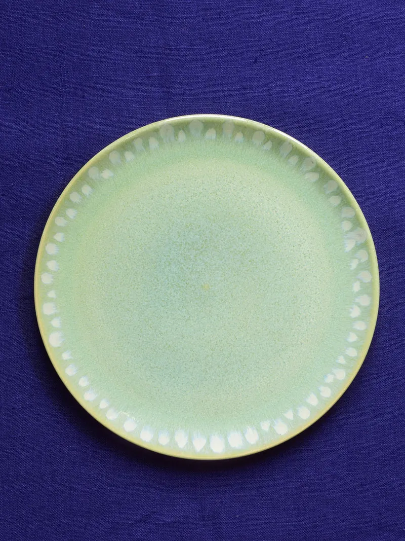 Grande assiette | Vert audacieux