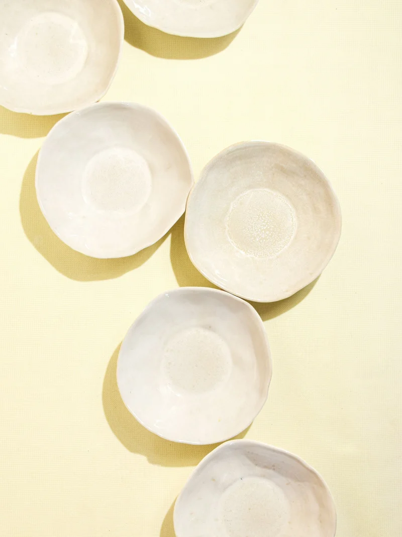 Assiette creuse Onda | Beige sable