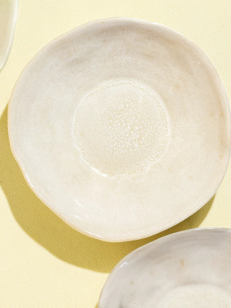 Assiette creuse Onda | Beige sable