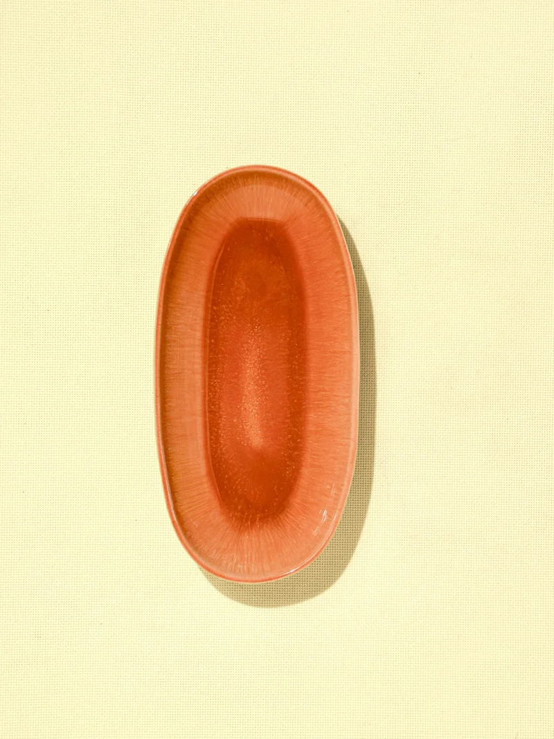Plat de service M | Terracotta sienna