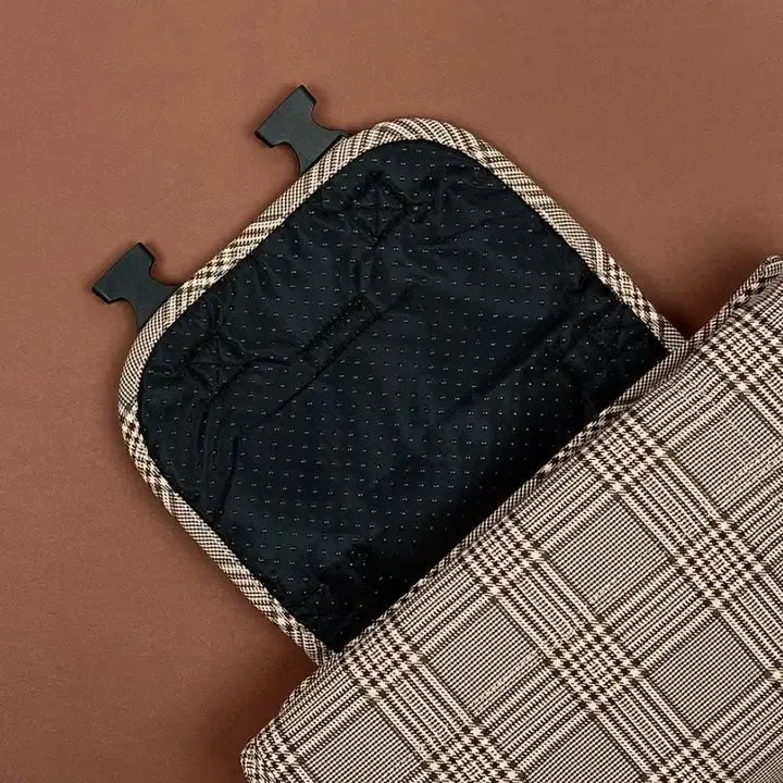 Tapis de voyage pour chien Pup Plaid élégant