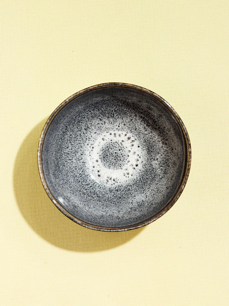 Grand bol rond | Noir écume