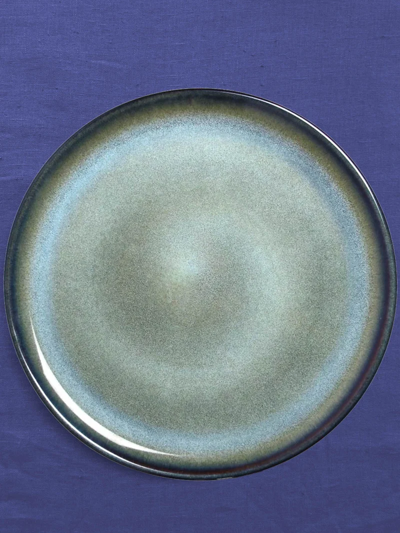 Assiette de présentation | Bleu brume