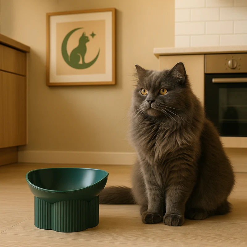 Gamelle chat anti renversement - Anti-tipCatBowls™