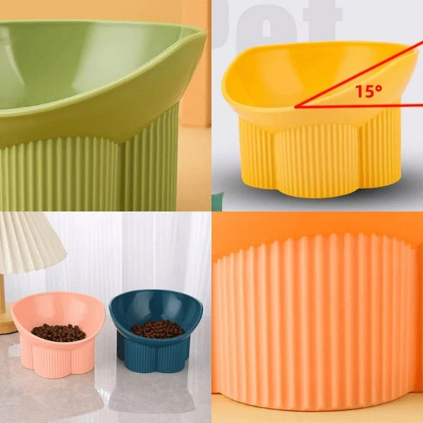 Gamelle chat anti renversement - Anti-tipCatBowls™