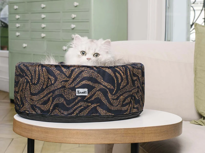 Le panier rond pour chat