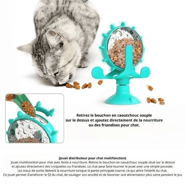 Distributeur de croquettes | WhirlCatFeeder™