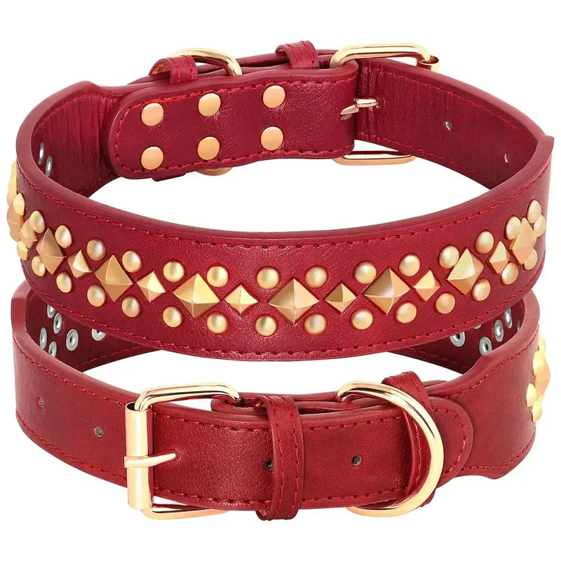 Collier en cuir pour chien