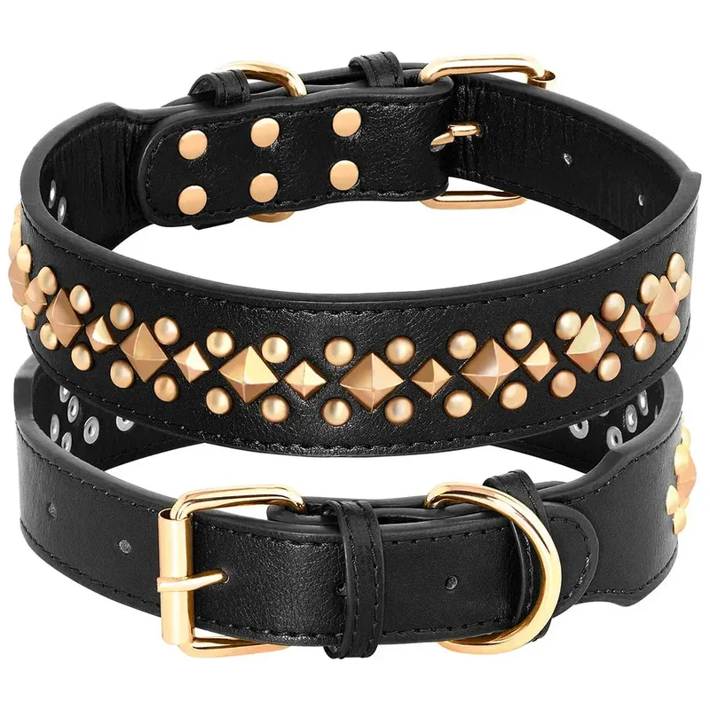Collier en cuir pour chien