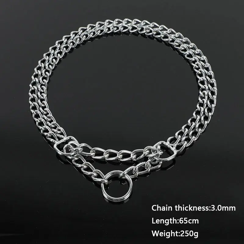 Collier en métal étrangleur