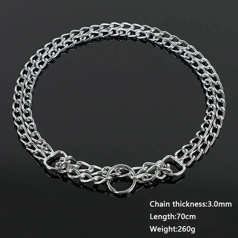Collier en métal étrangleur