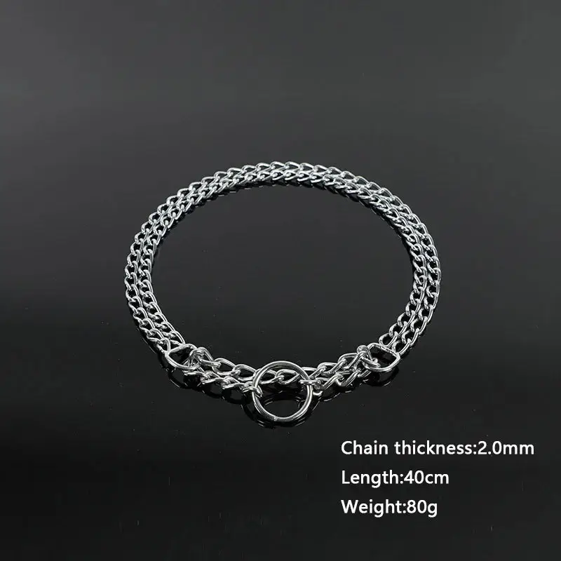 Collier en métal étrangleur