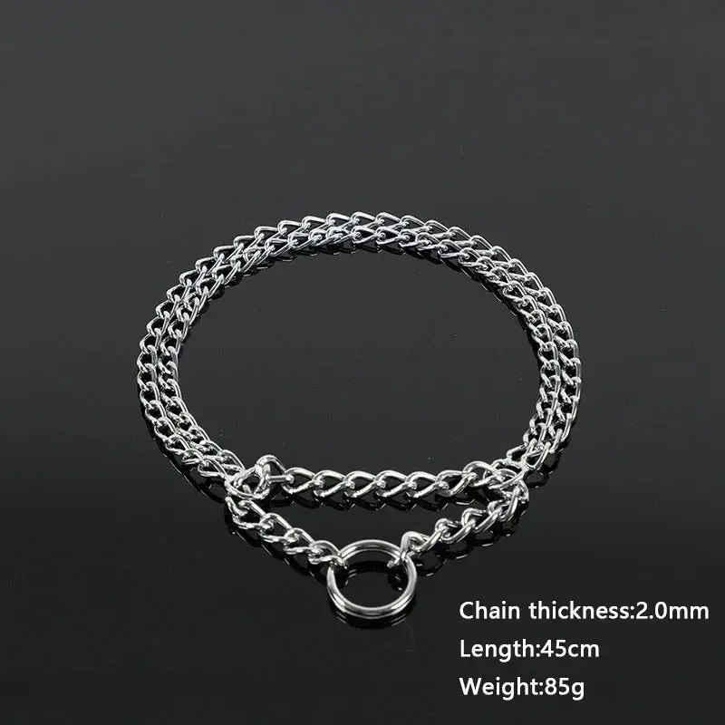 Collier en métal étrangleur