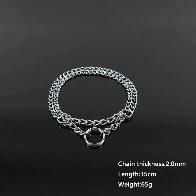 Collier en métal étrangleur