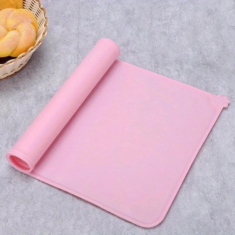 Tapis chien gamelle avec rebord