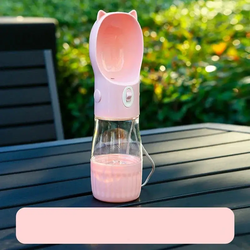 Gourde avec compartiment friandise pour chien