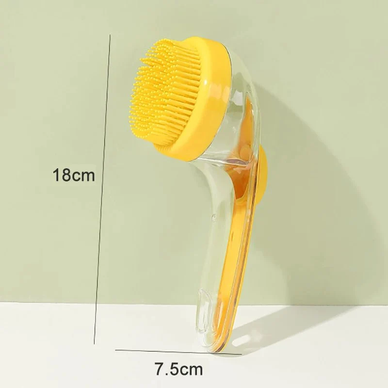 Brosse massage chien