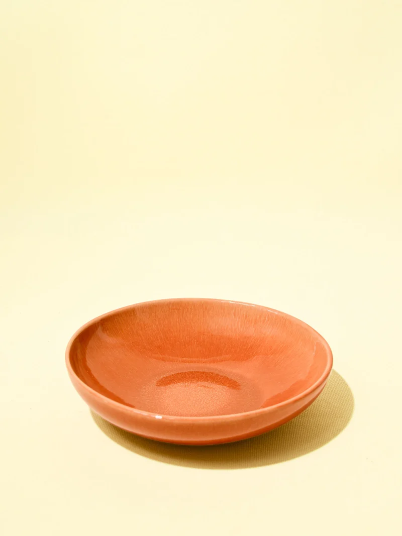 Assiette creuse | Terracotta sienna