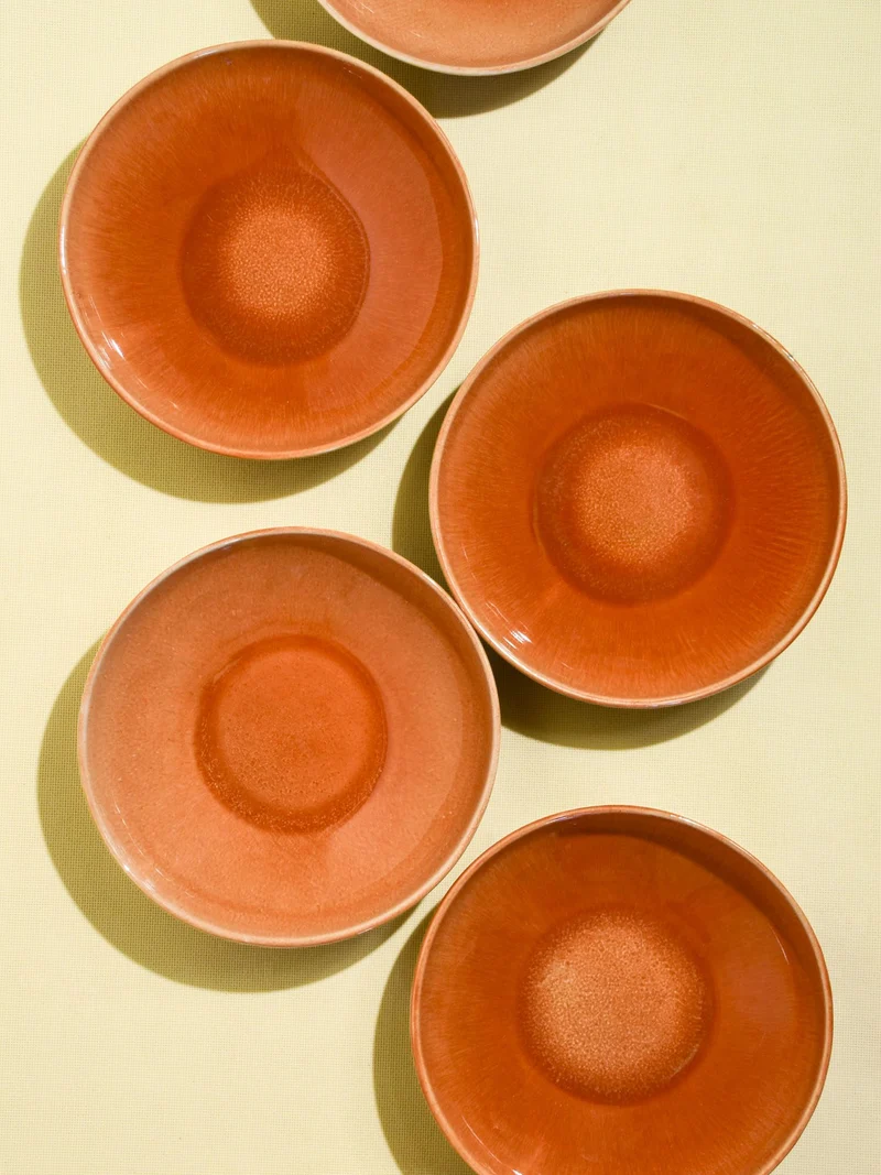 Assiette creuse | Terracotta sienna
