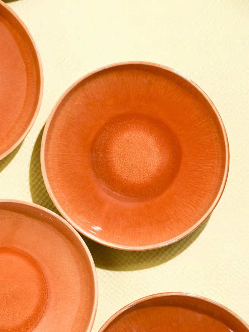 Assiette creuse | Terracotta sienna