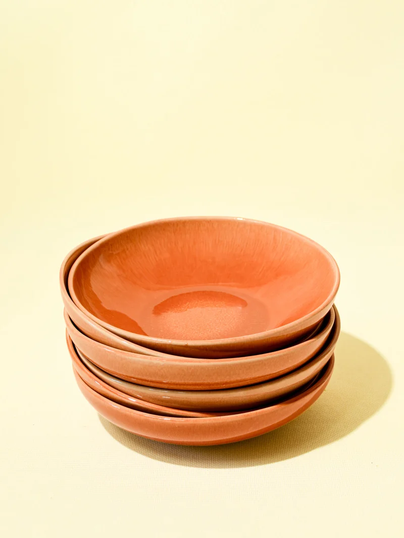 Assiette creuse | Terracotta sienna