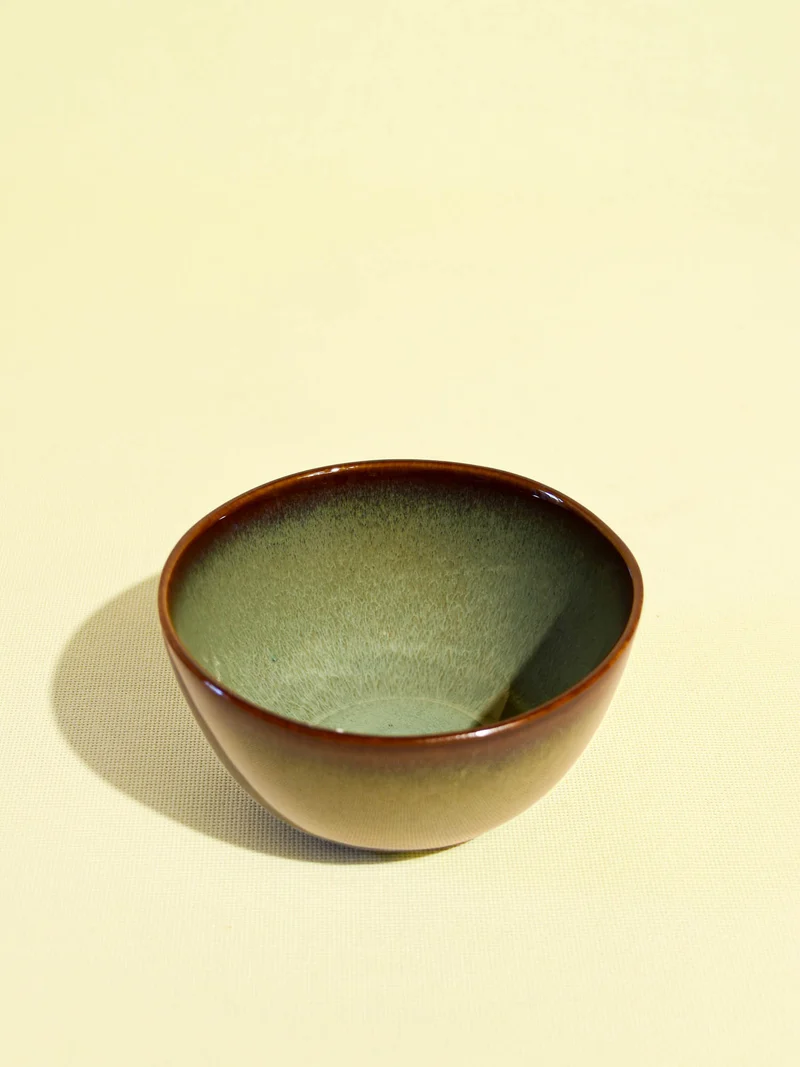 Grand bol rond | Vert rivage