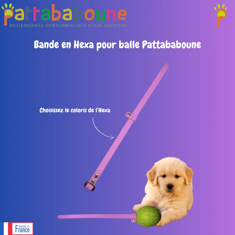 Bande de rechange pour balle Pattababoune - Hexa 16 mm