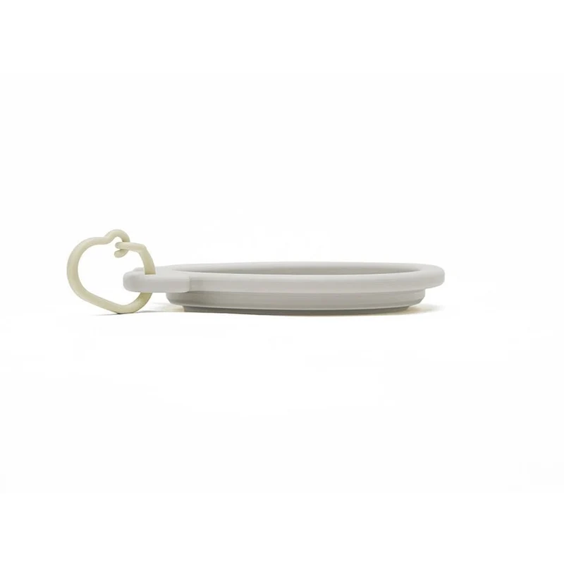 Bol pliable de voyage pour chien en silicone taupe 500 m