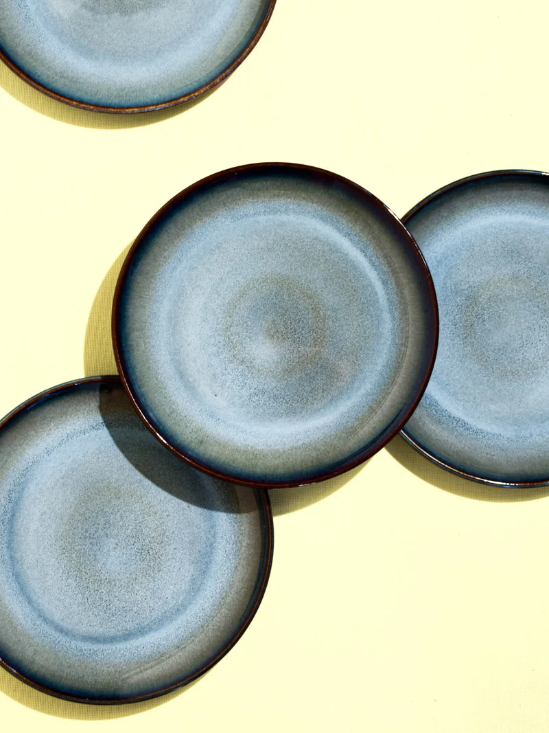 Grande assiette | Bleu brume