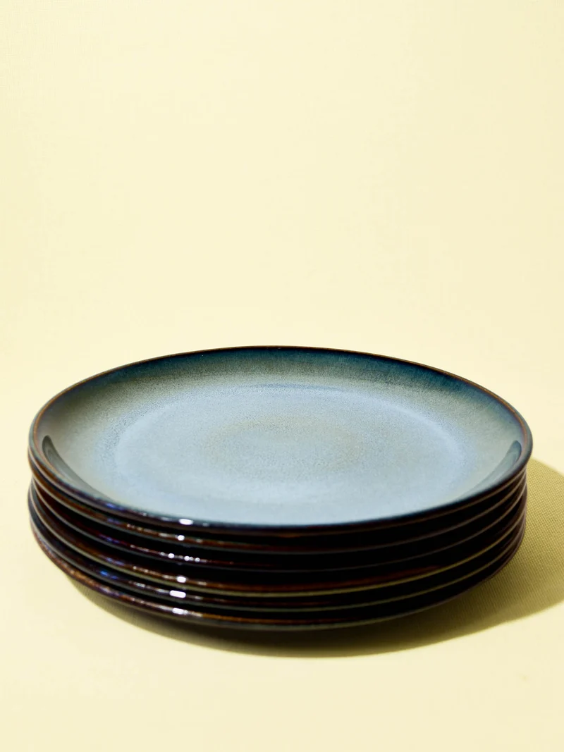 Grande assiette | Bleu brume