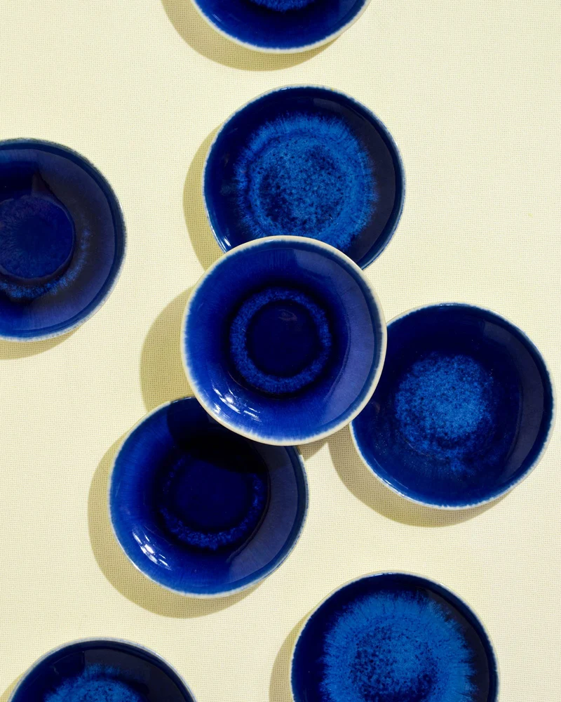 Mini assiette | Bleu odyssée