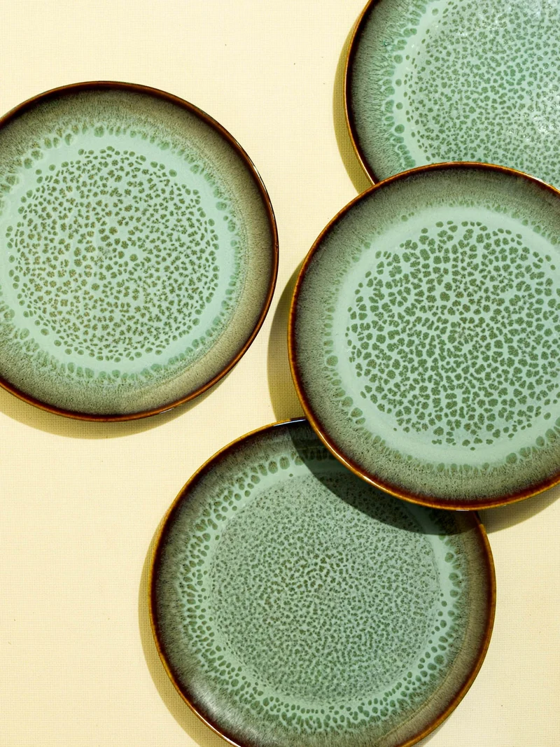 Grande assiette | Vert rivage