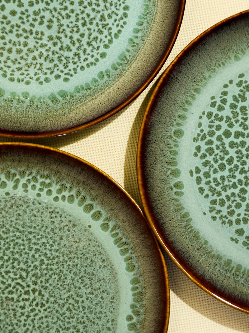 Grande assiette | Vert rivage