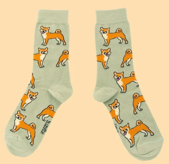 Chaussettes Shiba – Malicieuses & pleines de caractère